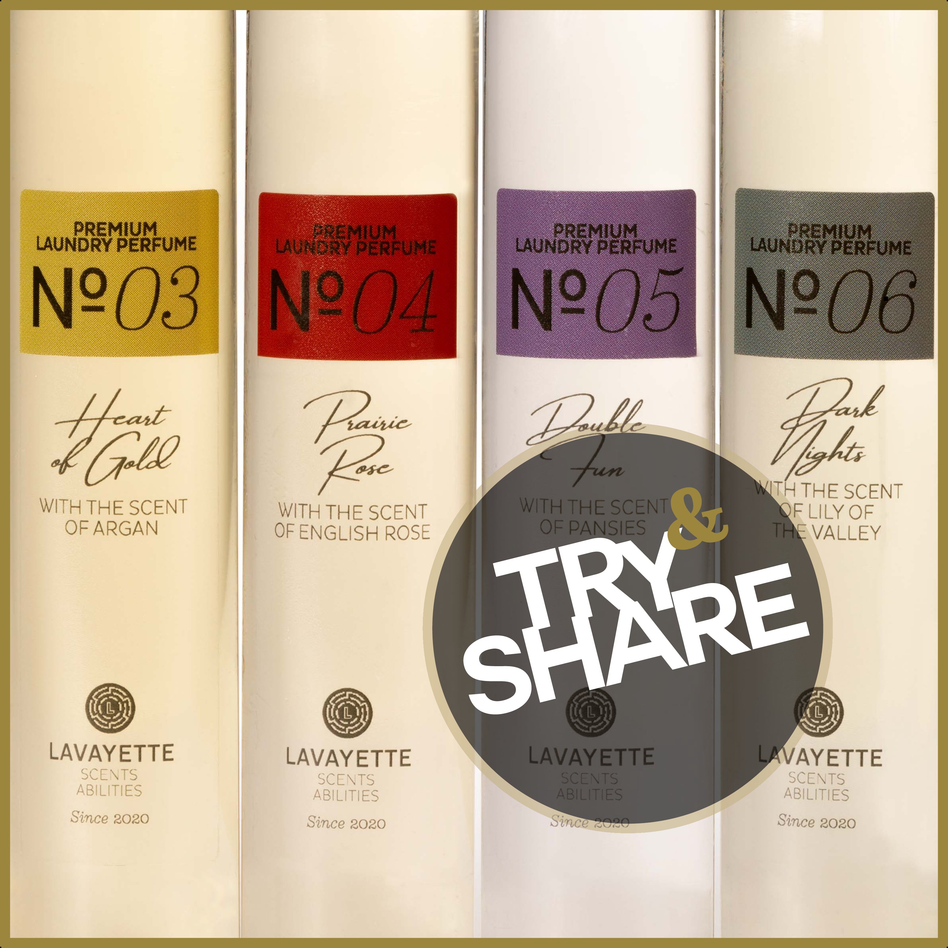 Lavayette premium wasparfum proefpakket 9x25ml - Lavayette